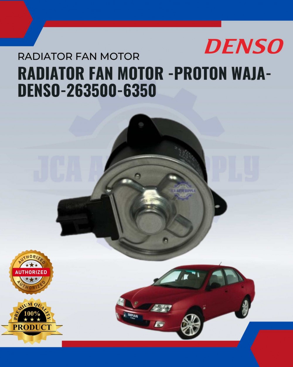Proton Waja Radiator Fan Motor Denso 2635006350